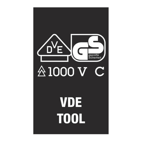 Wera Kraftform Kompakt VDE 65 i PZ/S, Länge 154 mm