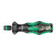 WERA Kraftform-schroevendraaierhouder Turbo voor 1/4 inch bits C 6,3 en E 6,3 met snelwisselhouder, Zeskantopname: 6,3