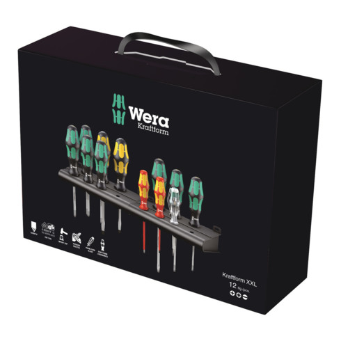 Wera Kraftform XXL, 12-teilig