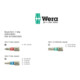 Wera Magazin-Bithalter Bicycle Set 5 Edelstahl 25mm