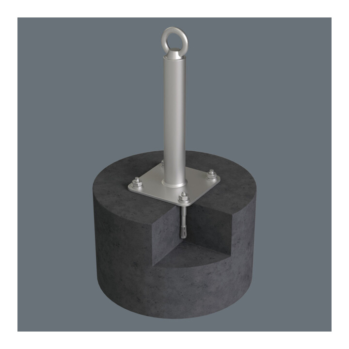 Wera Momentsleutelset Click-Torque 11-dlg. 40-200 Nm 1/2" Betonverankering