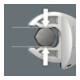 WERA Pince clé Joker 6004, auto-ajustable, Type: M-5