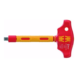 Wera Poignée transversale à cliquet VDE 3/8"