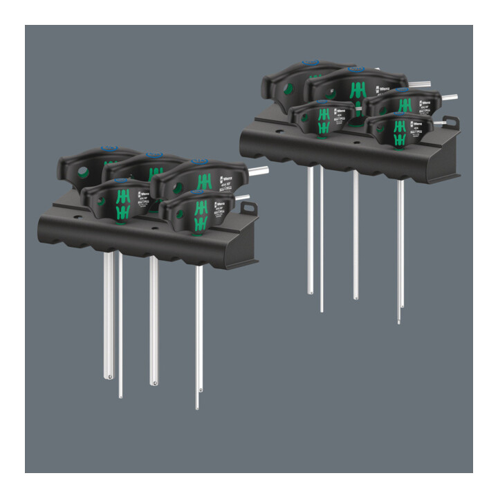 Wera Querform Schraubendrehersatz 454/10 HF Set Imperial 1