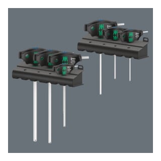 Wera Querform-Schraubendrehersatz 454/7 HF Set 1