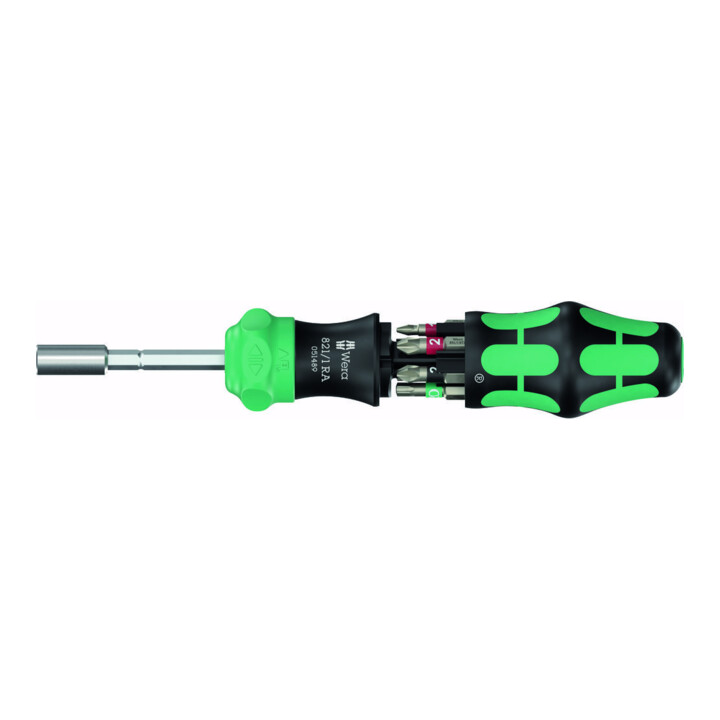 Wera Ratels-magazijnhouder KK 28 RA-R 6-delig in tas Toolfinder