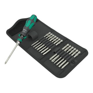 Wera Ratschenschraubendreher-Set Kraftform Kompakt 838 RA-R M Imperial, 15-teilig