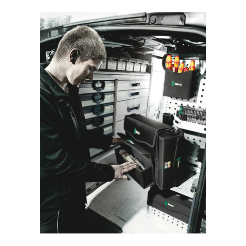 Wera Scatola portautensili 2go 3, 80x325x130mm