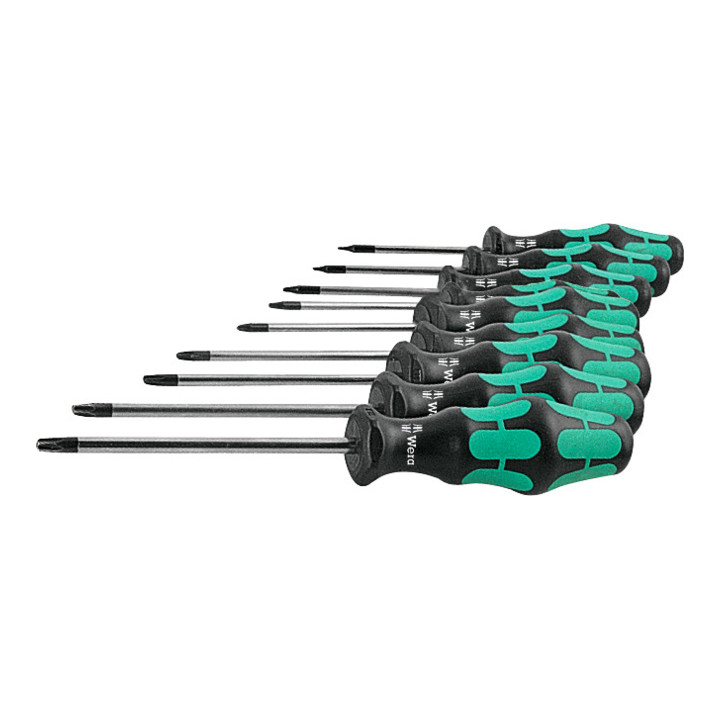 HAZET AKTION 810SPC//6S 6x Schraubendreher Schlitz Kreuz Torx Satz Schreiner NEU