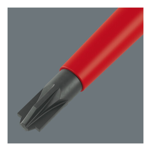 Wera Schraubendrehersatz mit Wechselklingen extra slim, Kraftform Kompakt VDE 17 extra slim 1 Tool Finder, 17-teilig