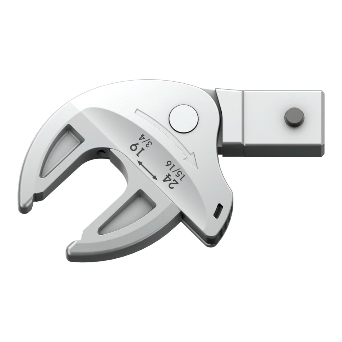 Wera Selbstjustierender Einsteck-Maulschlüssel 7880 Joker XL für Schlüsselweite 19-24 mm, 14x18 mm, 14x18 x 19-24 x 3/4-15/16" x 95 mm