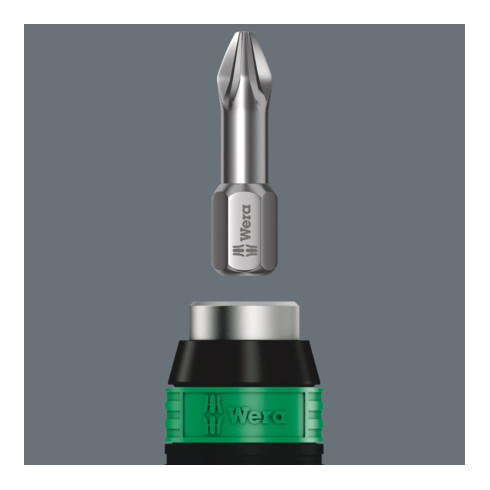 Wera Serie 7400 Kraftform einstellbare Drehmomentschraubendreher (0,1-3,0 Nm) mit Rapidaptor Schnellwechselfutter, art. no. 7430 x 1/4" x 0,10-0,34 N m