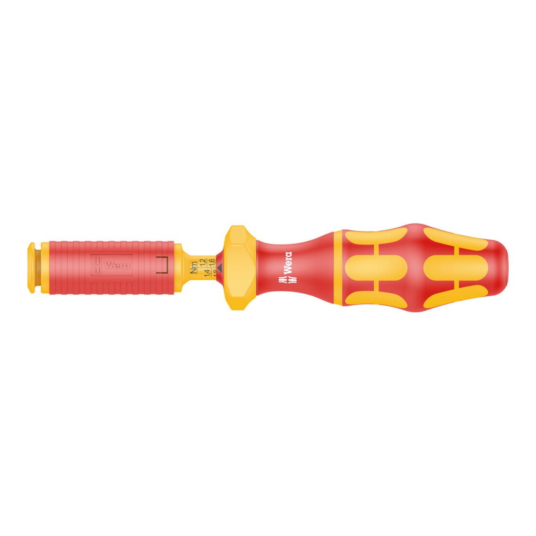Wera Serie 7400 VDE Kraftform einstellbare Drehmoment-Handhalter (0,3-3,5 Nm), art. no. 7440 VDE x 0,3-1,2 N m