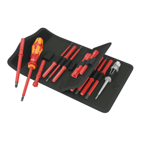 Wera Set cacciaviti con borsa pieghevole, 18pz.