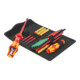 Wera Set de tournevis avec lames interchangeables, Kraftform Kompakt Turbo i Imperial 1 Tool Finder, 16 pièces