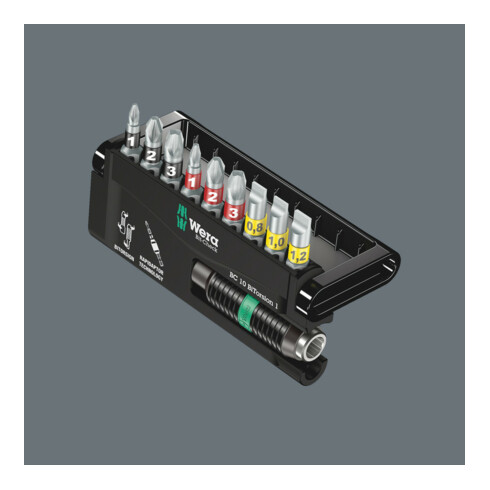 WERA Set di bit 10pz., BiTorsion