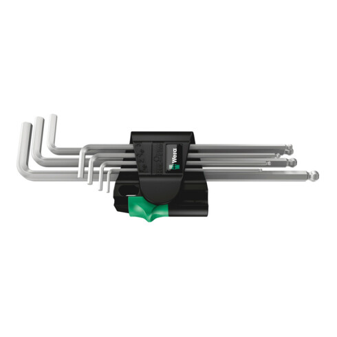 Wera Set di brugole 950 PKL/7B SM, magnetiche, metriche, telaio cromato