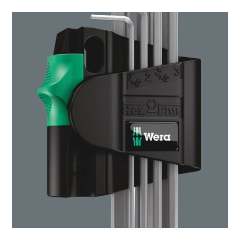 Wera Set di brugole 950 PKL/7B SM, magnetiche, metriche, telaio cromato