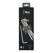 Wera Set di brugole, Hex-plus, 9pz.