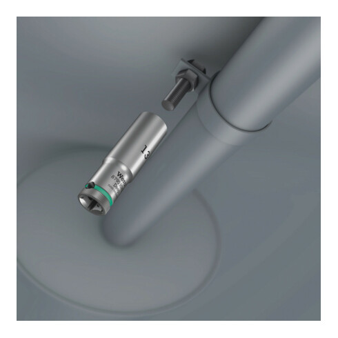 Wera Set di bussole Belt C Deep 1, attacco da 1/2", 6pz.