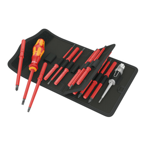 Wera Set di cacciaviti con lama intercambiabile, 16pz. 003474