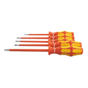 Wera Set di cacciaviti per elettricisti, interamente isolati, con impugnatura Kraftform, 5pz.