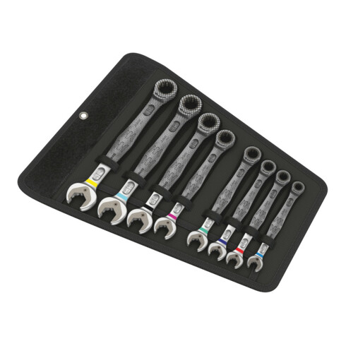 Wera Set di chiavi a cricchetto combinate Joker, in pollici, 8pz.