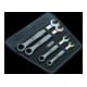 Wera Set di chiavi combinate a cricchetto Werk, 4pz.-1