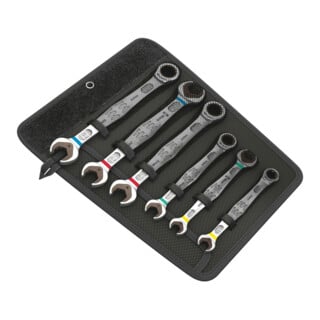 Wera Set di chiavi combinate a cricchetto Werk, 6pz.
