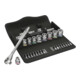 Wera Set di cricchetti in metallo 8100 SB 7 Zyklop, quadro passante, attacco 3/8", 29pz., metrico-1