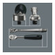 Wera Set di cricchetti in metallo 8100 SB 8 Zyklop, levetta di conversione, attacco 3/8", 29pz., metrico-4