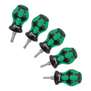 WERA Set di Giravite per viti TX, corti, 5pz.