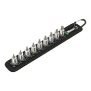 Wera Set di inserti-bussola Belt A 3 TX HF Zyklop, profilo TX, con funzione di fermo, attacco 1/4", 9pz.