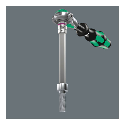 Wera Set di inserti-bussole 8740 A HF 1 Zyklop, con attacco da 1/4", con funzione di tenuta per viti a esagono incassato, 5pz.