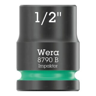 Wera Steckschlüsseleinsatz 8790 B Impaktor mit 3/8"-Antrieb, 1/2" x 30 mm