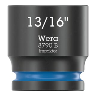 Wera Steckschlüsseleinsatz 8790 B Impaktor mit 3/8"-Antrieb, 13/16" x 32 mm