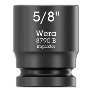 Wera Steckschlüsseleinsatz 8790 B Impaktor mit 3/8"-Antrieb, 5/8" x 30 mm