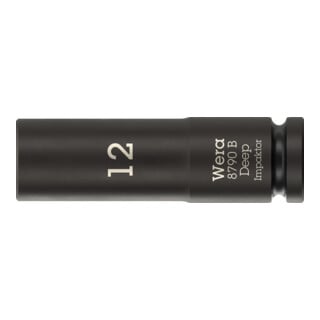 Wera Steckschlüsseleinsatz lang 3/8" 12mm Kraft-
