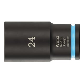 Wera Steckschlüsseleinsatz lang 3/8" 24mm Kraft-