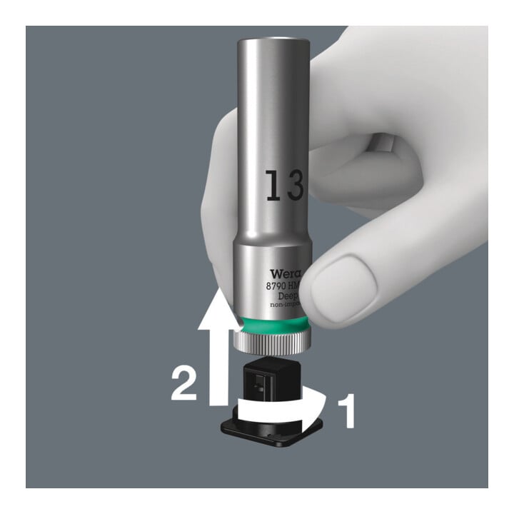 Wera Steckschlüsseleinsatz-Set B Deep1 3/8" Antrieb