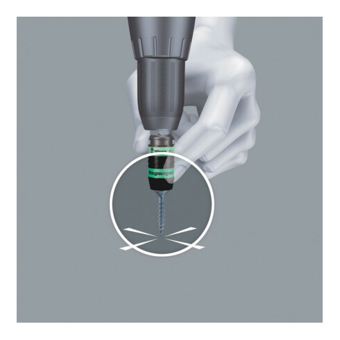 Wera Supporto universale Rapidaptor 887/4 RR con magnete ad anello