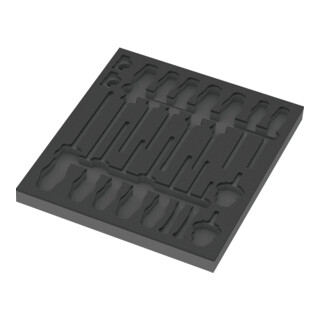 Wera Termoformato in spugna 9810 per cacciavite Set 1, senza utensili