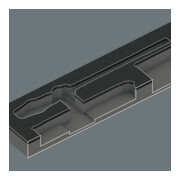 Wera Termoformato in spugna 9850 Kraftform Kompakt e Tool-Check PLUS Set 1, senza utensili-4