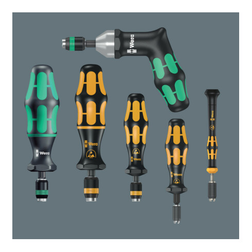 WERA Tournevis dynamométrique sans vernier, ESD 120 cN·m