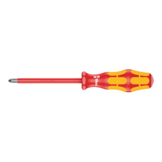 WERA Tournevis pour vis Phillips, avec manche Kraftform 100% isolé 2
