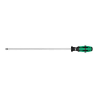 WERA Tournevis pour vis Pozidriv long avec manche Kraftform 1/300 mm
