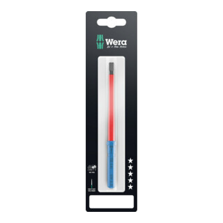 Wera VDE Lame interchangeable pour vis à six pans creux, Kraftform Kompakt VDE 64 i Take it easy SB, 6 x 157 mm