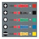 Wera VDE Lame interchangeable pour vis cruciformes PH, Kraftform Kompakt VDE 62 i Take it easy, PH 1 x 157 mm