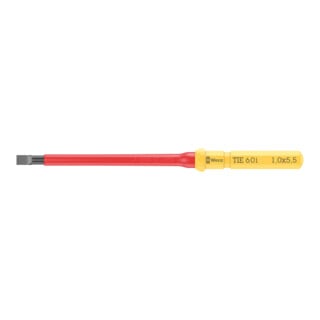 Wera VDE Lame interchangeable pour vis fendue, Kraftform Kompakt VDE 60 i Take it easy, 1 x 5,5 x 157 mm