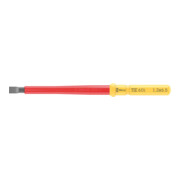 Wera VDE Lame interchangeable pour vis fente, Kraftform Kompakt VDE 60 i Take it easy, 1,2 x 6,5 x 157 mm